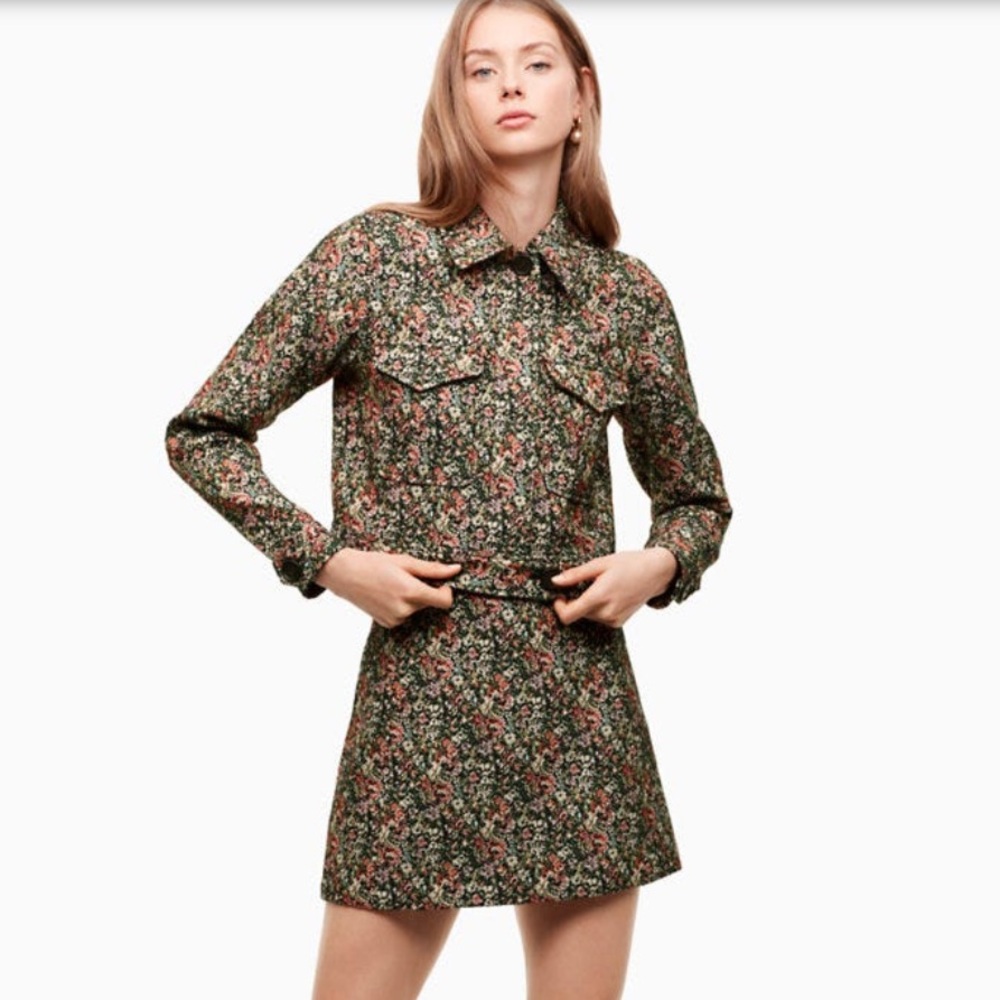 Aritzia Sunday Best Floral Jacket
